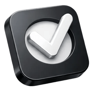 3D checkmark confirmation icon featured on the Pelican Sparhaven about page